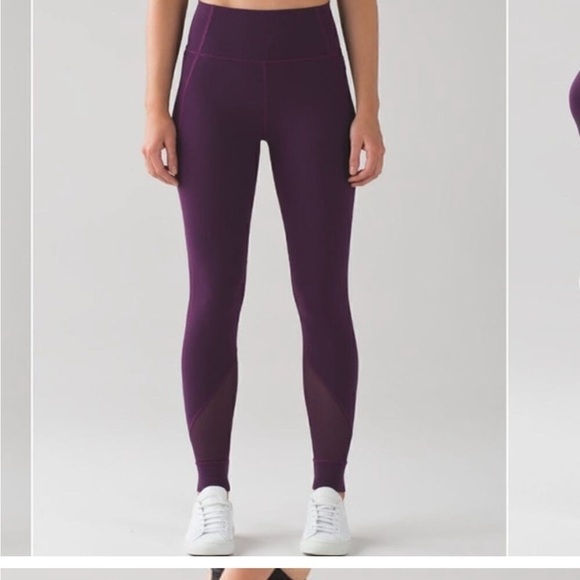 Lululemon Hot Like Agni Pant Size 6 Purple - Picture 2 of 8